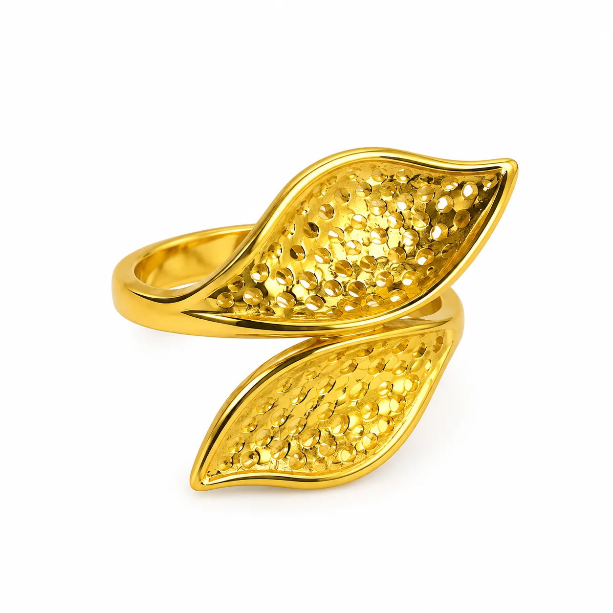 Ira Golden Leaf Ring